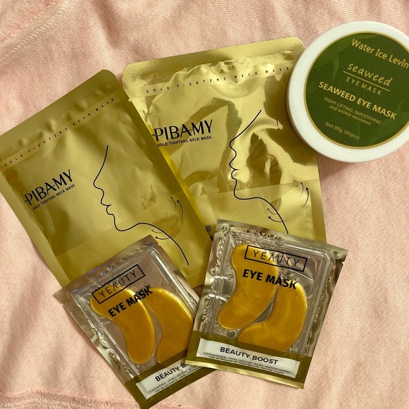 Golden Neck Mask Light Line Lifting Moisturizing FineLine Anti-aging Moisturizer - Picture 6 of 6